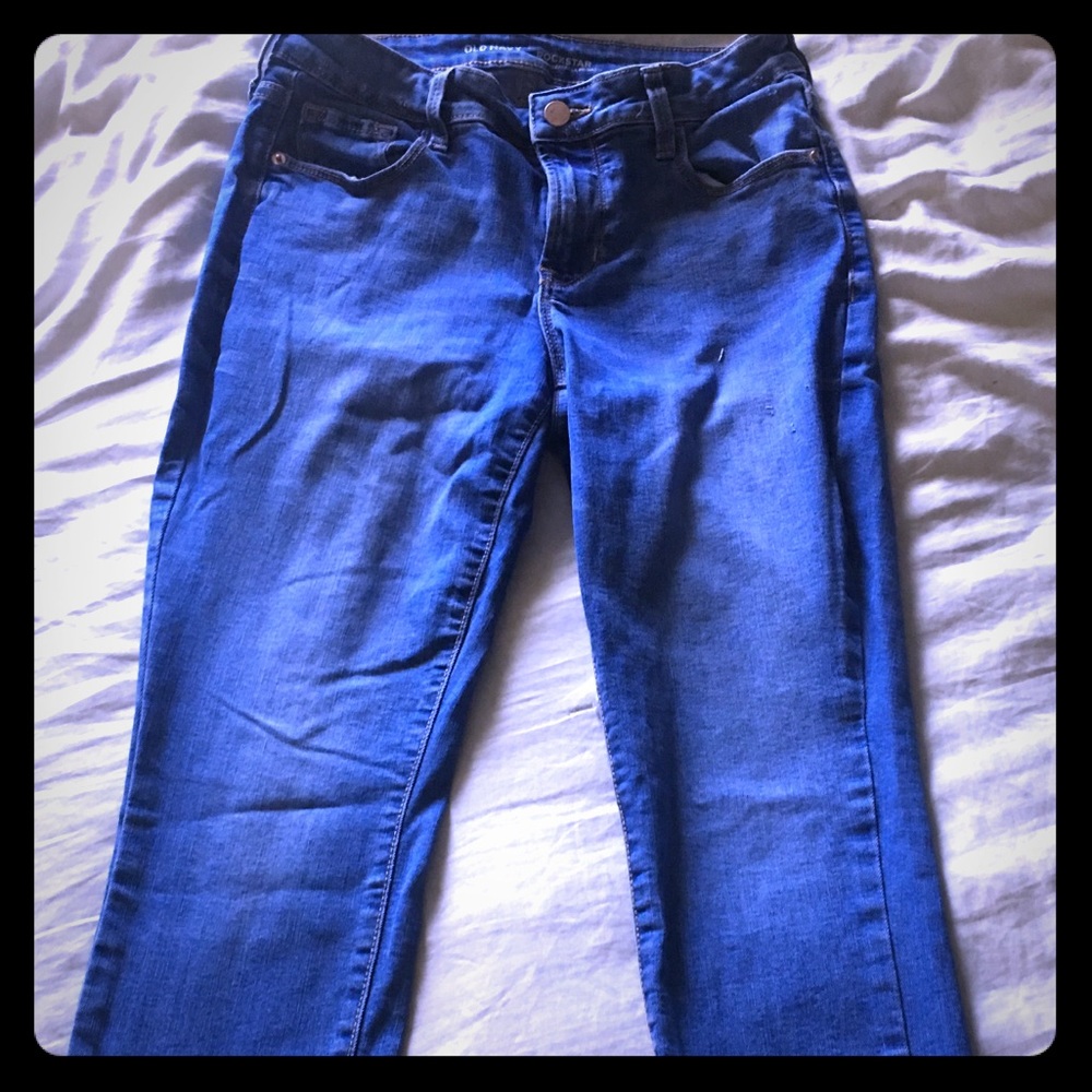 Old Navy Rockstar Mid Rise Skinny Jean